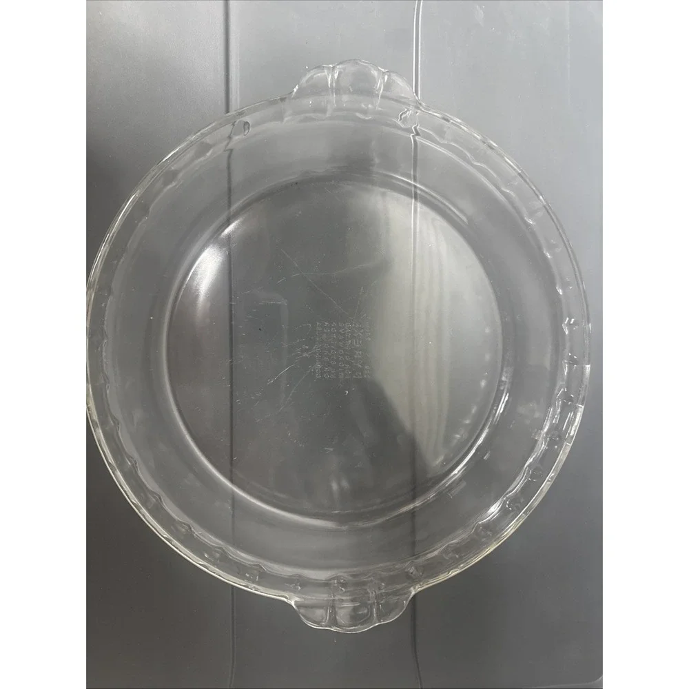 Vintage Pyrex # 229 Clear Glass‎ Deep Dish 9.5